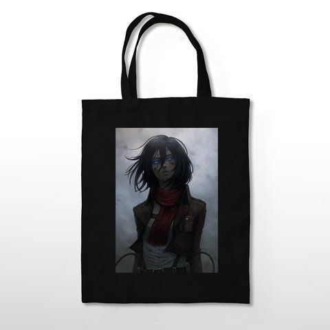 Шоппер эко-сумка Атака на титанов Attack on Titan Микаса Аккерман BAG AМ 17 BAG AМ 17 фото