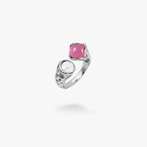 Кільце Ліриди Rose Opal 925 17-19 8-S12-5012k фото