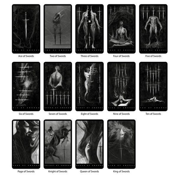 Карти Чорне Таро (Black Tarot by Victoria Iva) 3168053576 фото