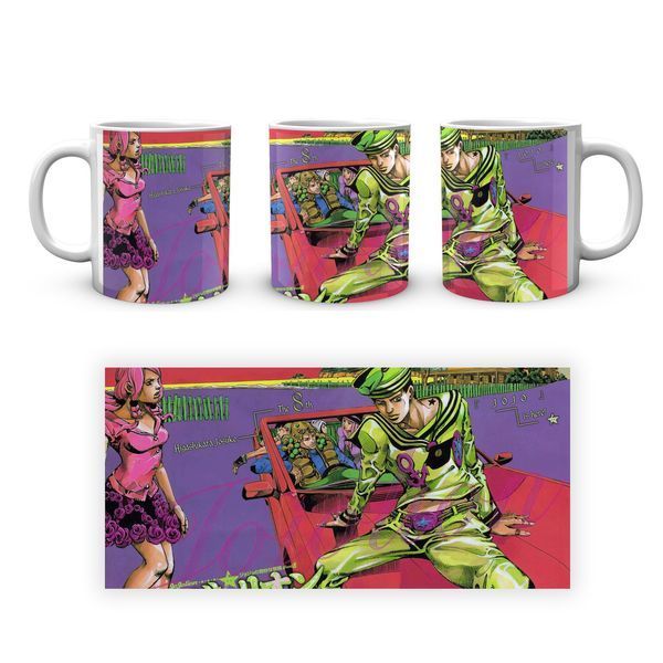 Кружка GeekLand JoJo's Bizarre Adventure Невероятные приключения ДжоДжо:Гонка Стальной Шар JJSBR 16 JJSBR 16 фото