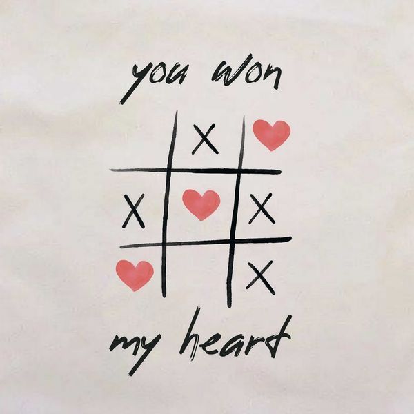 Подушка "You won my heart", англійська BD-pil-17 фото