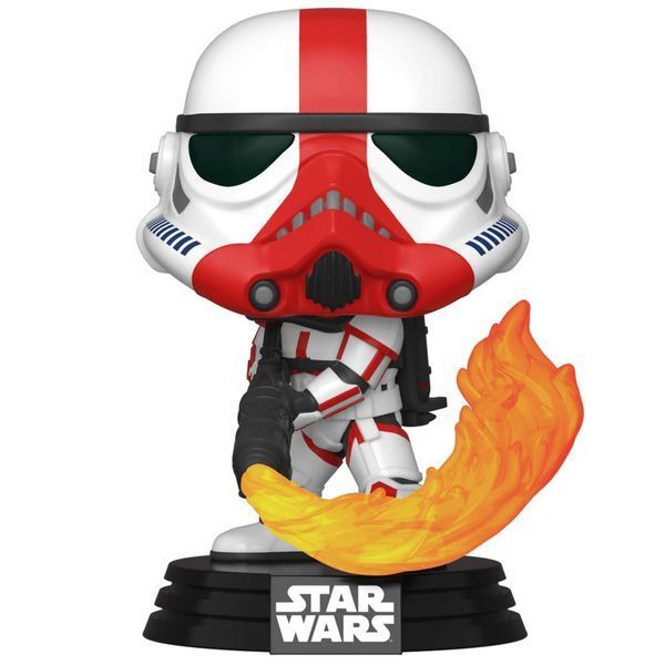 Фигурка Funko Pop Фанко Поп The Mandalorian Stormtrooper Мандалорец Штурмовик-сжигатель 10 см Movies SW TM 350 2800339553 фото