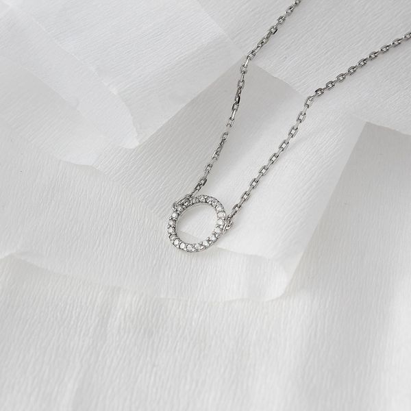 Кольє срібне на ланцюжку Досконалість Rhodium 925 40 см+5 см 5217-01SR-650-1 фото