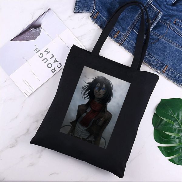 Шоппер еко-сумка Атака на титанів Attack on Titan Мікаса Аккерман BAG AМ 17 BAG AМ 17 фото