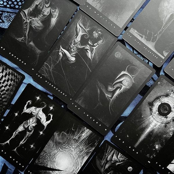Карти Чорне Таро (Black Tarot by Victoria Iva) 3168053576 фото