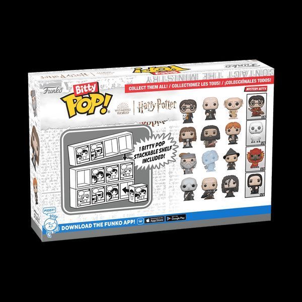 Набор Фигурок Bitty Pop Гарри Поттер Harry Potter 4 Pack 3 см BP HP 4P BP HP 4P фото