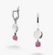 Сережки срібні Відбиття Rose Opal 925 151-S12-5142s фото 1
