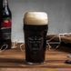 Бокал для пива "Beer time for boss", англійська, Крафтова коробка BD-BP-02 фото 2