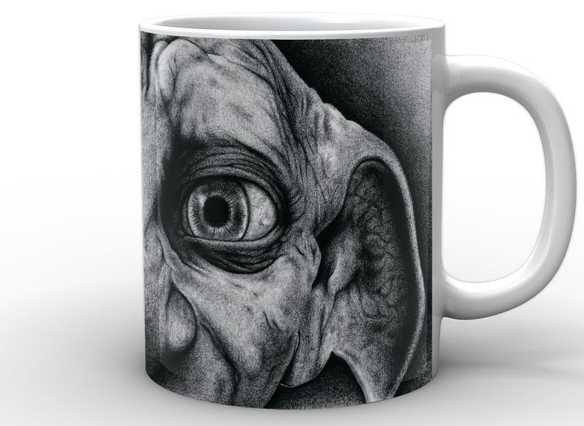 Кружка GeekLand Harry Potter Гарри Поттер Dobby белая HP C 02 HP.02.030 фото