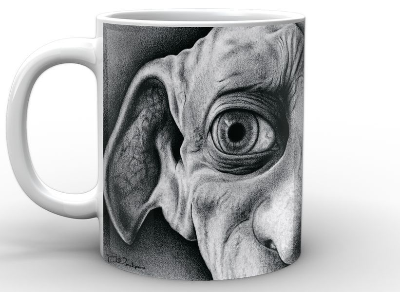 Кружка GeekLand Harry Potter Гарри Поттер Dobby белая HP C 02 HP.02.030 фото