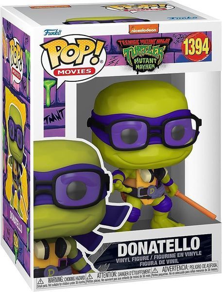 Фігурка Funko Pop Фанко Поп Черепашок-ніндзя TMNT Донателло Donatello 10см FP TMNT D 1394 FP TMNT D 1394 фото