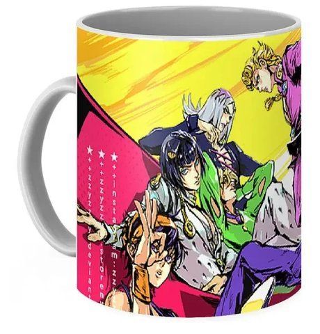 Кружка GeekLand Невероятные приключения ДжоДжо JoJo's Bizarre Adventure JJ 02.05 JJ 02.05 фото