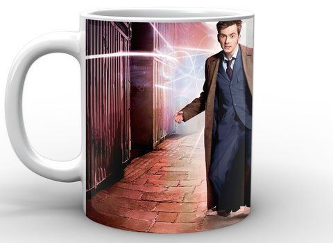 Кружка GeekLand белая Доктор Кто Doctor Who Доктор Кто Десятый DW.02.055 1757920465 фото