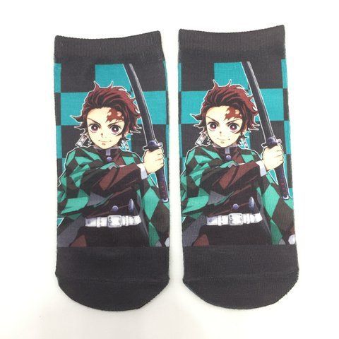 Носки Tanjiro Клинок, рассекающий демонов Demon Slayer: Kimetsu no Yaiba S KNY 156 2341037198 фото
