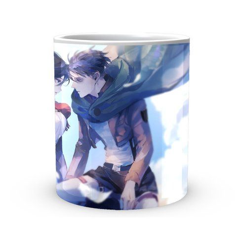 Кружка Атака Титанов Attack on Titan герои AT.02.57 1683903050 фото
