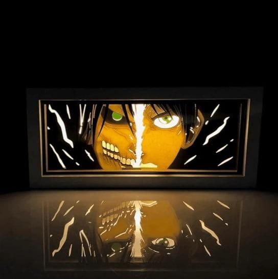 Світильник нічник 3D Атака титанів Ерен Егер Attack on Titan Eren Yeager 20 см NL3D AT EY NL3D AT EY фото