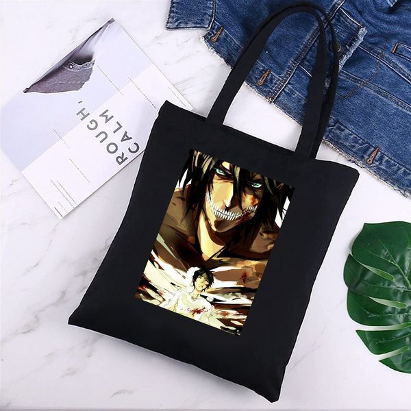 Шоппер эко-сумка Атака на титанов Attack on Titan Эрен Йегер BAG AE 18 BAG AC 18 фото