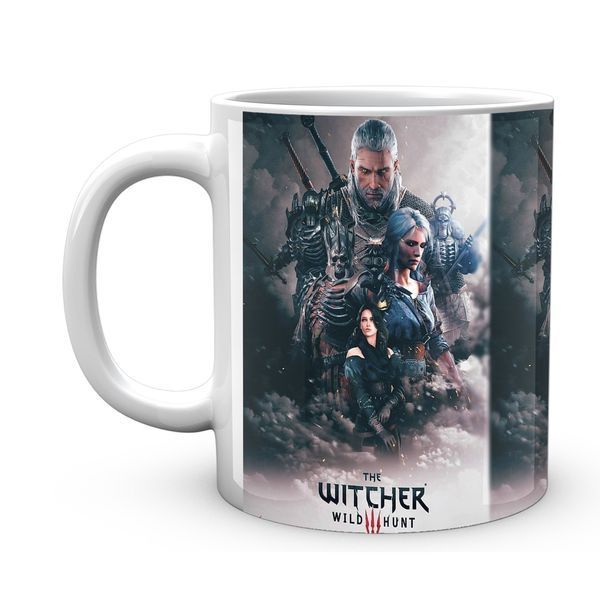 Кружка GeekLand The Witcher Відьмак Постер Дике полювання TW.02.482 TW.02.482 фото
