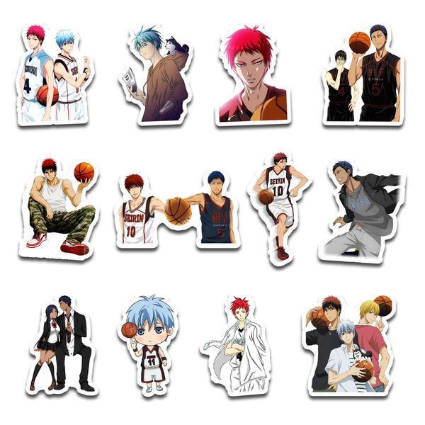 Стікерпак Набір наклейок GeekLand Kuroko no Basuke&nbsp;Баскетбол Куроко 45 штук SP KB 01 SP KB 01 фото