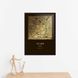 Постер "Милан / Milano" фольгований А3, gold-black, gold-black, англійська BD-pl-30 фото 1