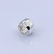 Кольцо серебряное широкое 925 19.5-20.5 размер 15-11102S-5014k фото 2