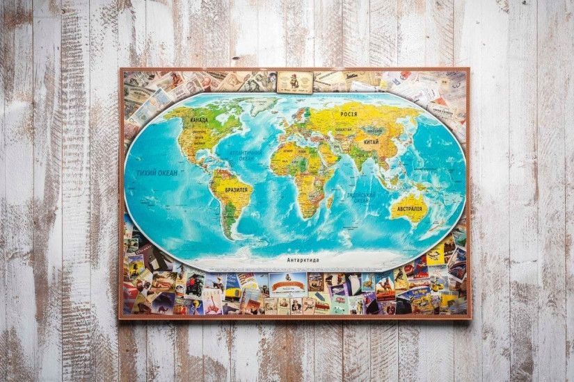 Скретч карта My Maps Vintage edition в наборе для любимого человека In Love 2355722403 фото