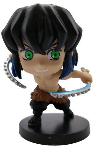 Фигурка чиби Иноске&nbsp;Клинок, рассекающий демонов Inosuke Demon Slayer 10 см Китай CH DS CI 01 2859980933 фото