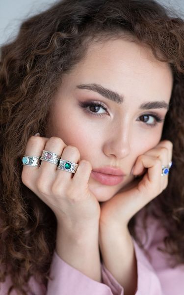 Кільце Цефеїда emerald 6 мм 925 18.5 136-11102S04-5073k фото