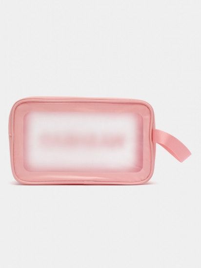 Прозрачная сумка-косметичка Washbag Big Pink 26см 2379288394 фото