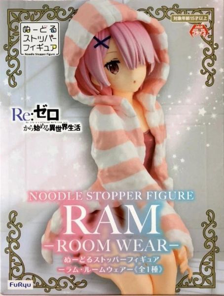 Фигурка&nbsp;FuRyu&nbsp;Рам Re Zero Ram Ре Зеро&nbsp;(не идёт в комплекте стул) Noodle Stopper Figure 14 см WST RZ R 145 WST RZ R 145 фото