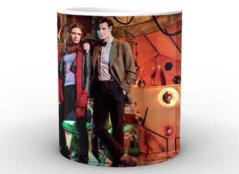 Кружка GeekLand белая Доктор Кто Doctor Who Доктор Кто главные герои DW.02.057 1757920467 фото