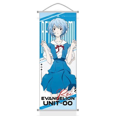 Гобелен Евангелион Рей Аянами Evangelion Rei Ayanami 70x25см 2881879252 фото