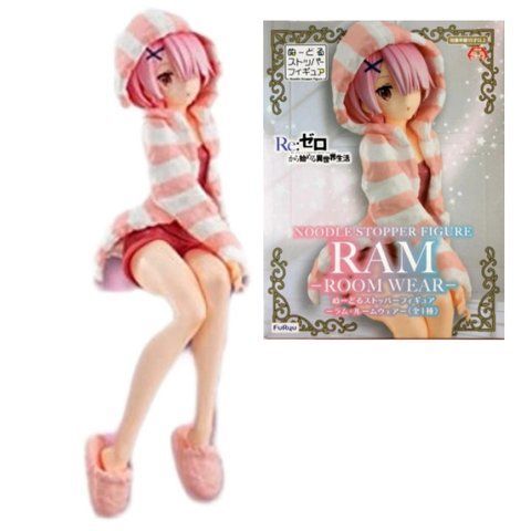 Фігурка&nbsp;FuRyu&nbsp;Рам Re Zero Ram Ре Зеро&nbsp;(не йде в комплекті стілець) Noodle Stopper Figure 14 см&nbsp;WST RZ R 145 WST RZ R 145 фото