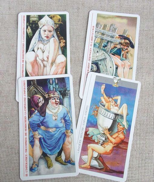 Подарунковий набір таро Декамерон Decameron Tarot з книгою 1254294560 фото