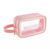 Прозрачная сумка-косметичка Washbag Big Pink 26см 2379288394 фото
