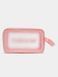 Прозрачная сумка-косметичка Washbag Big Pink 26см 2379288394 фото 3