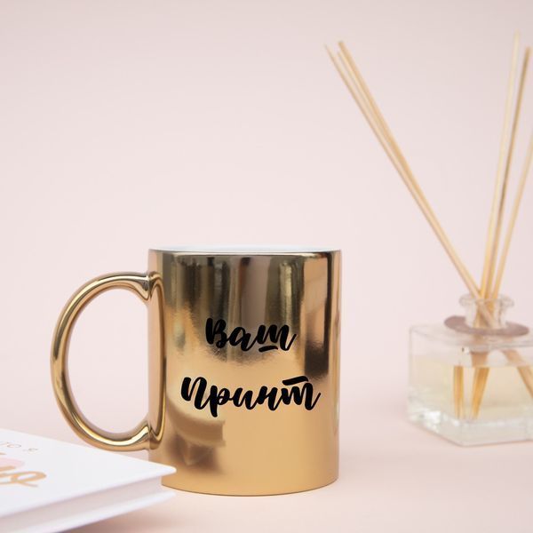 Золотая кружка "Конструктор" персонализированная BD-kruzh-390 фото