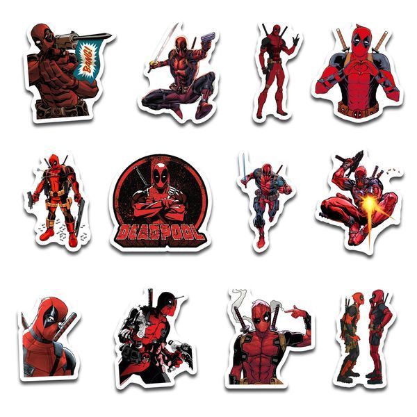Стикерпак Набор наклеек GeekLand Deadpool&nbsp;Дэдпул 45 штук SP DL 01 SP DL 01 фото