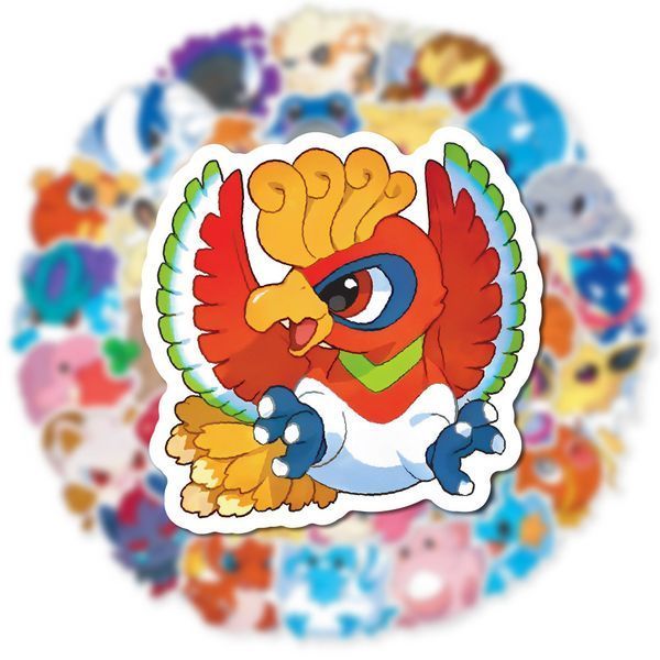 Стикерпак Покемон Набор наклеек GeekLand Pokemon 50 штук 2881880162 фото