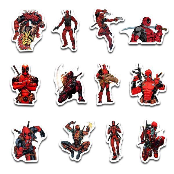 Стикерпак Набор наклеек GeekLand Deadpool&nbsp;Дэдпул 45 штук SP DL 01 SP DL 01 фото