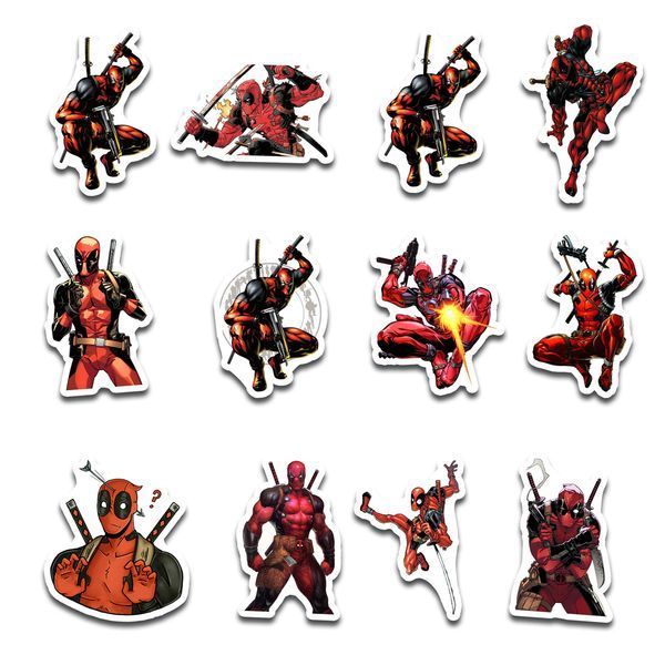 Стикерпак Набор наклеек GeekLand Deadpool&nbsp;Дэдпул 45 штук SP DL 01 SP DL 01 фото
