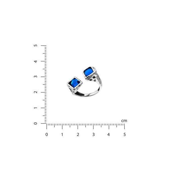 Кільце Ліриди Duo Sapphire 925 18-19,5 154-S02-5144k фото