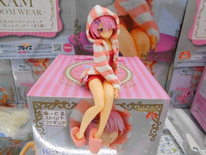 Фигурка&nbsp;FuRyu&nbsp;Рам Re Zero Ram Ре Зеро&nbsp;(не идёт в комплекте стул) Noodle Stopper Figure 14 см WST RZ R 145 WST RZ R 145 фото