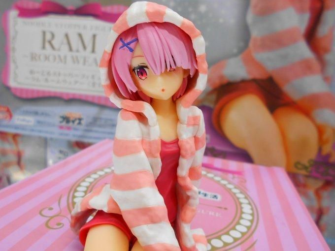 Фигурка&nbsp;FuRyu&nbsp;Рам Re Zero Ram Ре Зеро&nbsp;(не идёт в комплекте стул) Noodle Stopper Figure 14 см WST RZ R 145 WST RZ R 145 фото