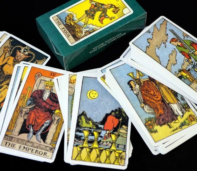 Карты Таро Столетия Смита-Уэйта Smith-Waite Centennial Tarot 10.2х6 см 2569389027 фото
