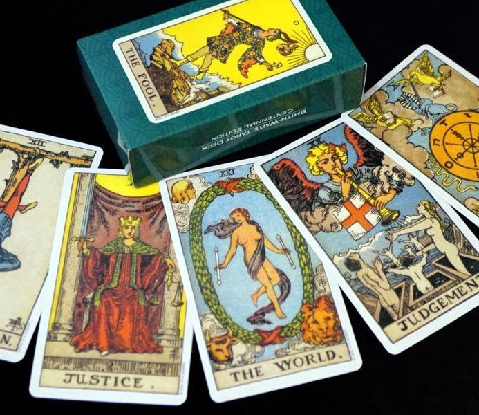 Карты Таро Столетия Смита-Уэйта Smith-Waite Centennial Tarot 10.2х6 см 2569389027 фото
