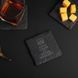 Подставка из сланца "Keep calm and drink whiskey", Чорний, Black, англійська BD-sl-04 фото 2
