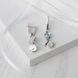 Сережки Ліриди mix Aqua Bohemia 925 70-11104S006-5065s фото 5