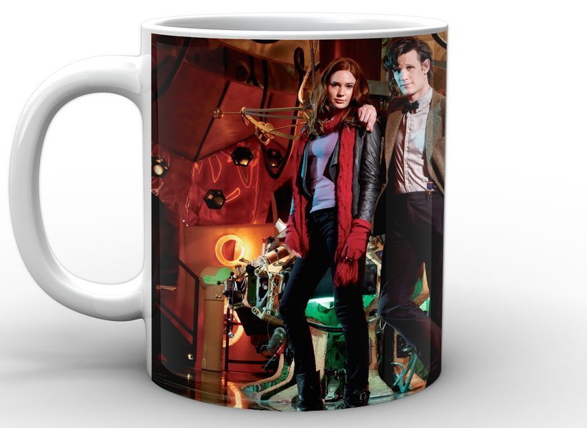 Кружка GeekLand белая Доктор Кто Doctor Who Доктор Кто главные герои DW.02.057 1757920467 фото