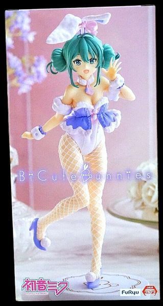 Фігурка FuRyu BiCute Вокалоїд Хацуне Міку Bunnies Figure VOCALOID Hatsune Miku Rabbit 24 см FR BC BGV HMR 24 FR BC BGV HMR 24 фото